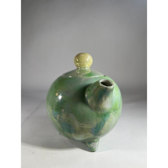 Luster Japan Fine China Tea Pot National Silver Vintage Glassware Japanese R8361 - Picture 7 of 16